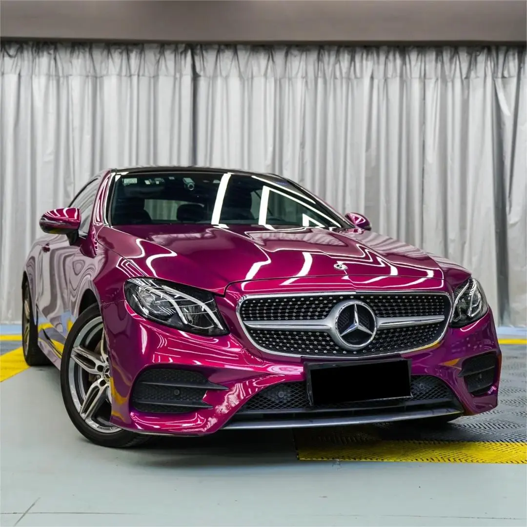 Unleashing Elegance and Power: The Allure of Gloss Metallic Pagoda Red Car Vinyl Wrap