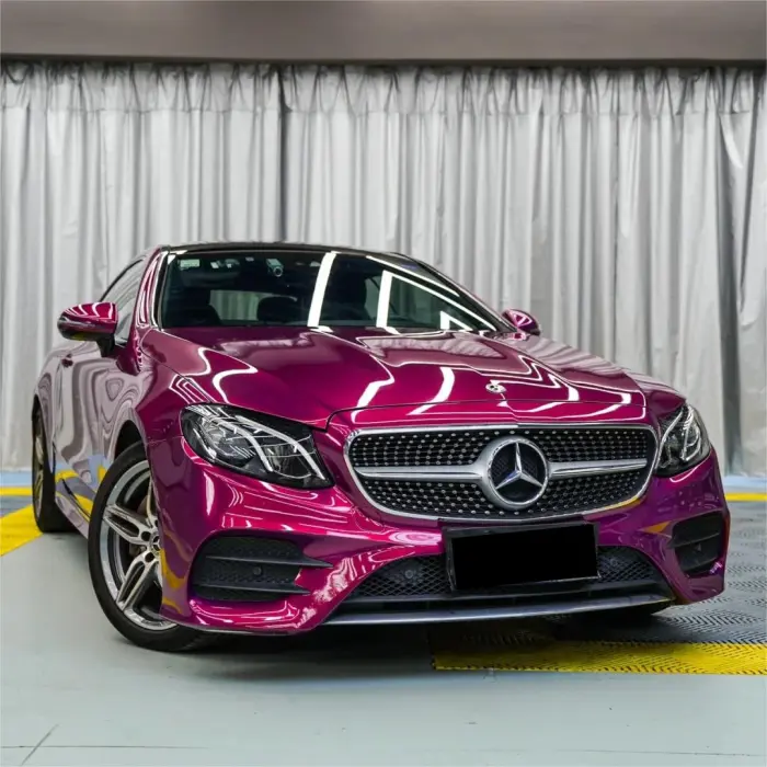Unleashing Elegance and Power: The Allure of Gloss Metallic Pagoda Red Car Vinyl Wrap