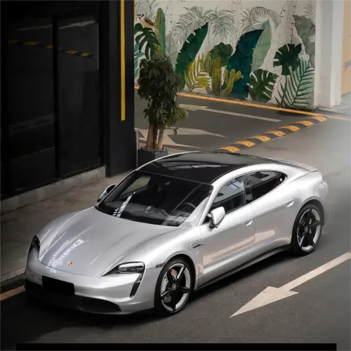 Shine Bright with TPU Gloss Metallic GT Silver Car Vinyl Wrap 🚗✨