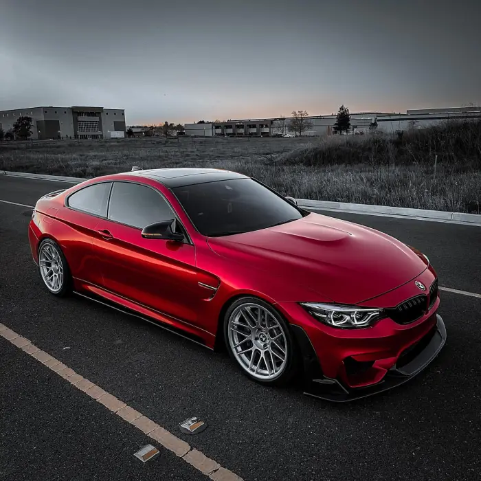 Unveiling the Allure of Gloss Metallic Vampire Red Car Vinyl Wrap