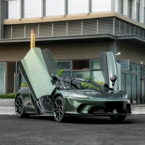 Enhancing Your Ride with Gloss Metallic Oak Green Car Vinyl Wrap