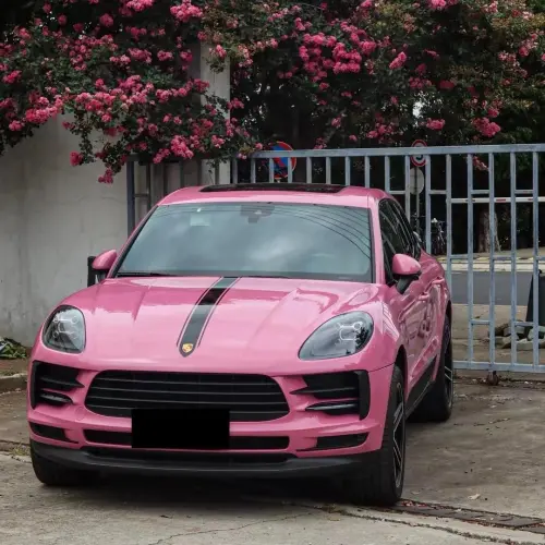 Discover the Gloss Tulip Pink Car Wrap: A Bold Statement in Style