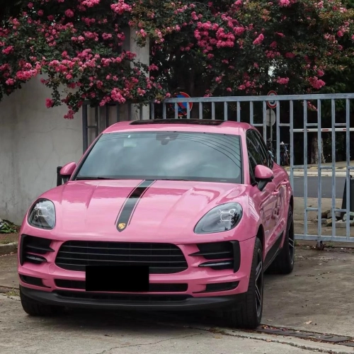 Discover the Gloss Tulip Pink Car Wrap: A Bold Statement in Style