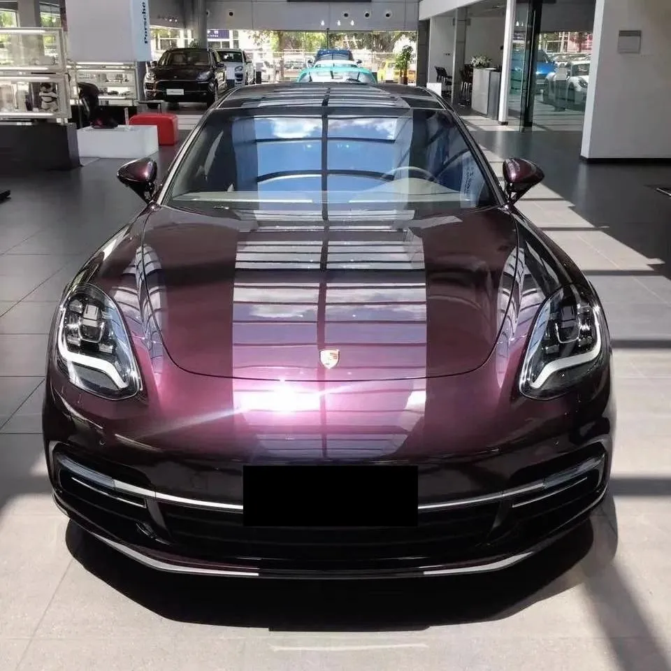 Gloss Amethyst Purple Car Wrap for Porsche: The Ultimate Transformation