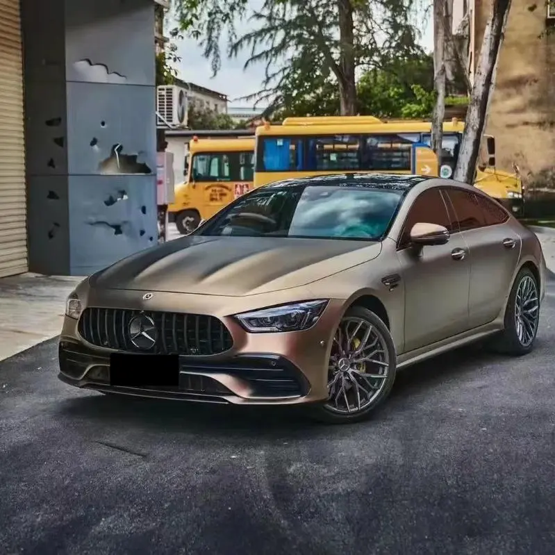 Exploring the Matte Metallic Gold Brown Car Wrap: A Bold Choice for Car Enthusiasts