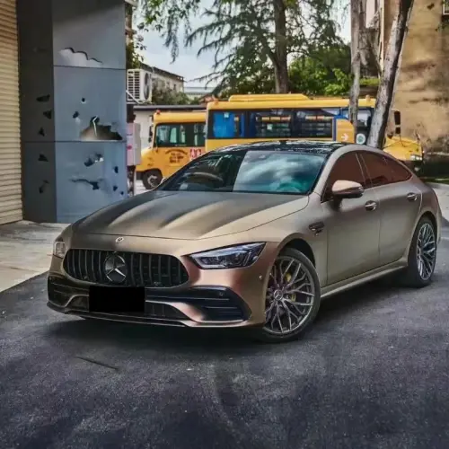 Exploring the Matte Metallic Gold Brown Car Wrap: A Bold Choice for Car Enthusiasts