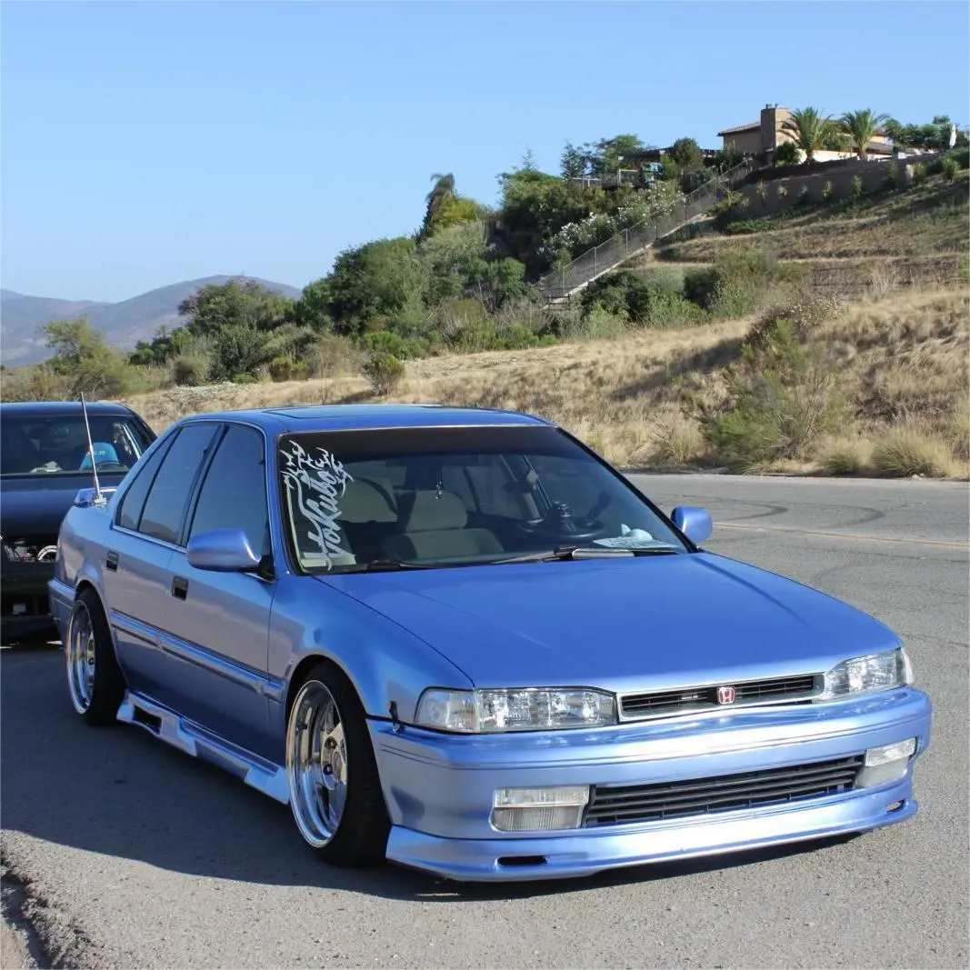 Revitalize Your Vehicle with Gloss Metallic Mist Blue Car Vinyl Wrap