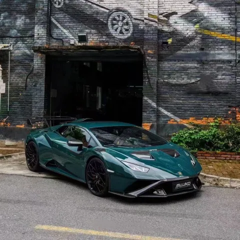 The Stunning Appeal of Gloss Mohsen Green Car Wrap