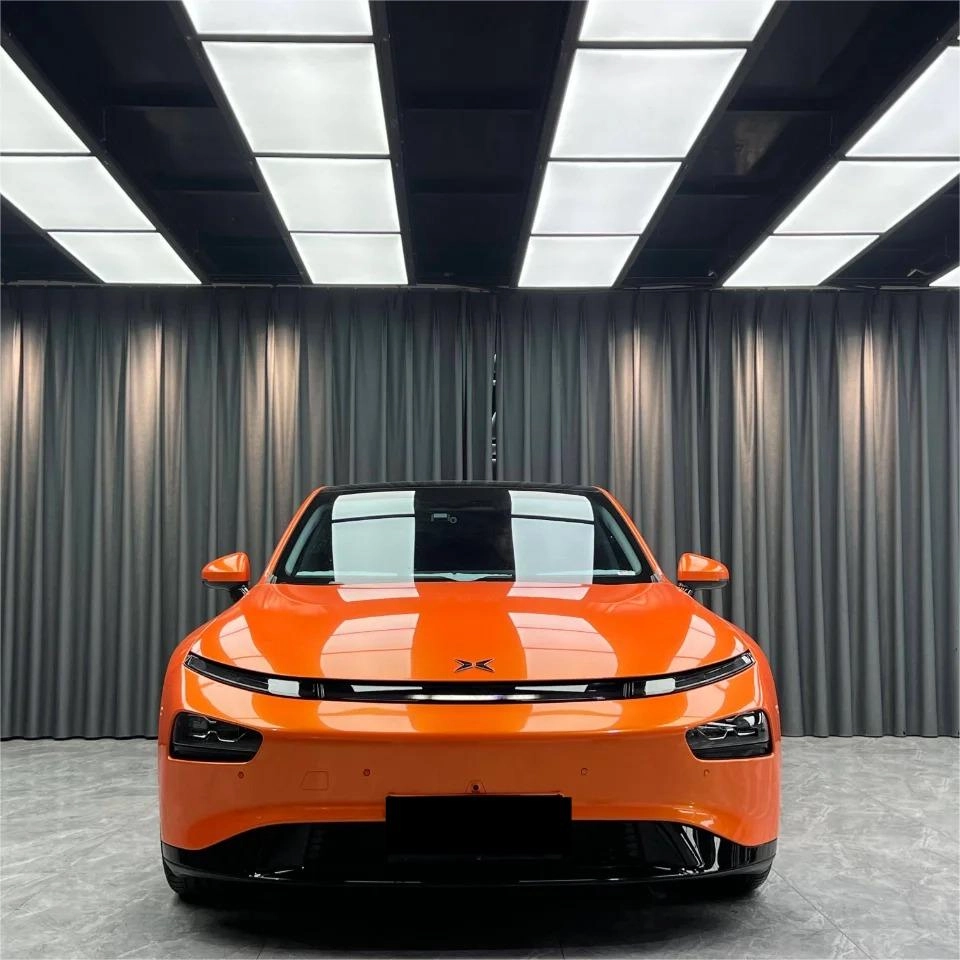 Unleash the Power of Gloss Metallic Fiery Orange Car Vinyl Wrap