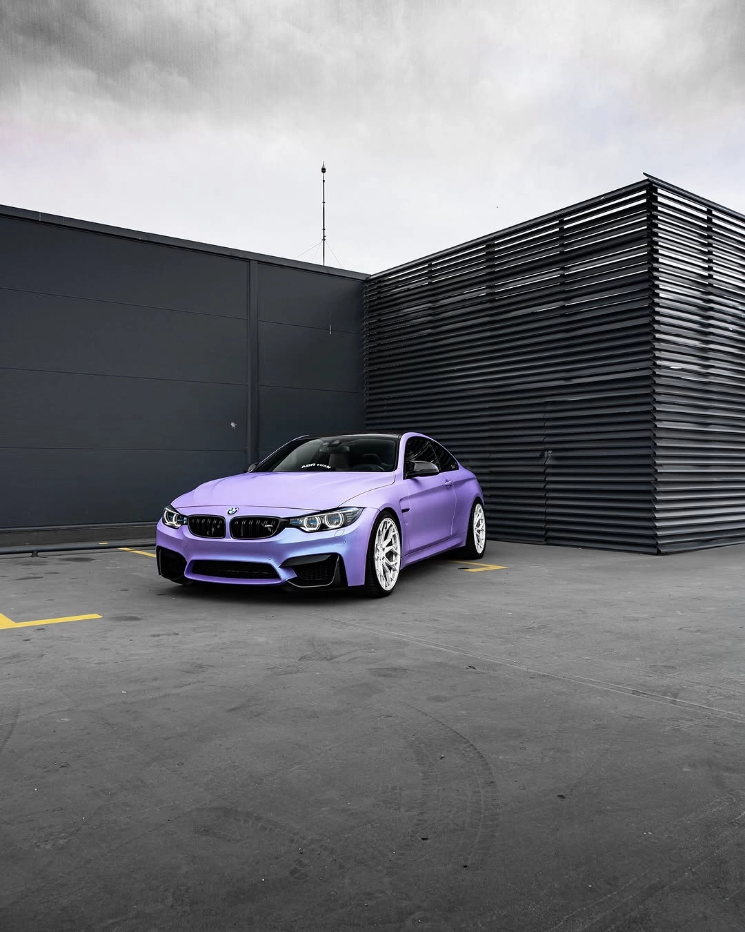 Transform Your Ride with Matte Metallic Satin Chameleon Glacial Frost Purple Car Vinyl Wrap