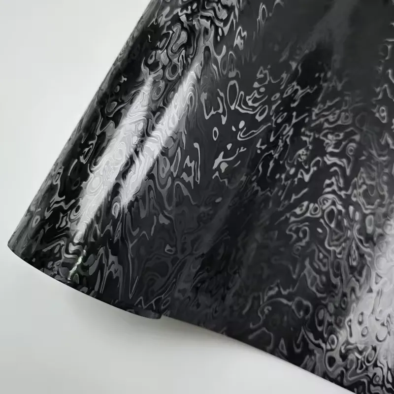 Matte Carbon Fiber Meta Cosmic Black Car Wrap: The Epitome of Modern Elegance