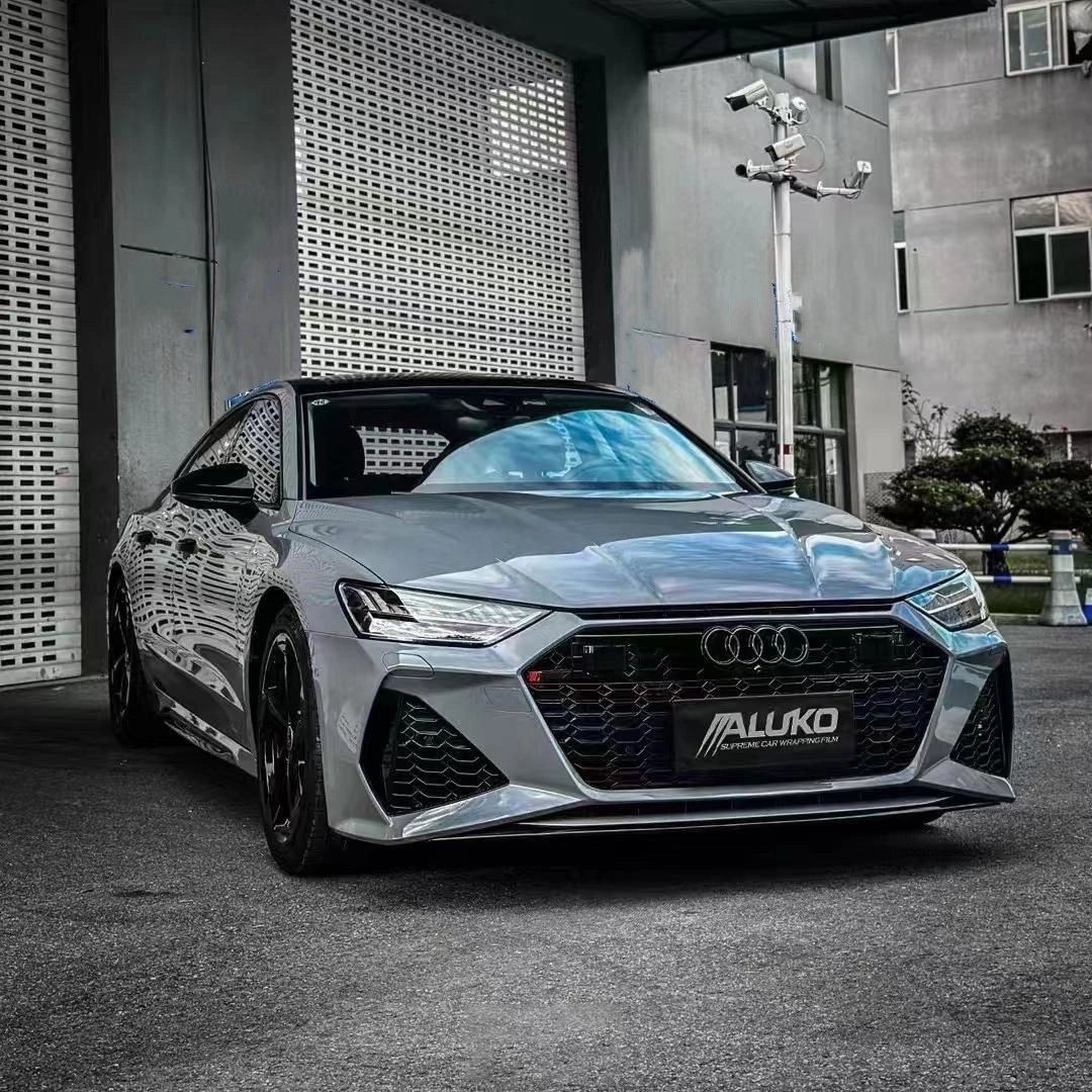 TPU Gloss Nardo Grey Car Vinyl Wrap: The Perfect Balance of Style and Protection