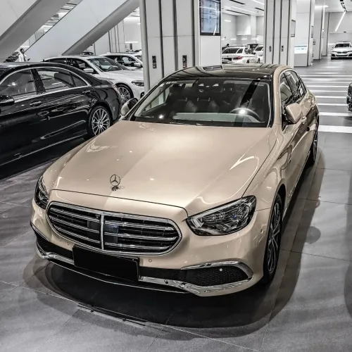 Elevate Your Ride with Gloss Metallic Champagne Gold PET Car Vinyl Wrap