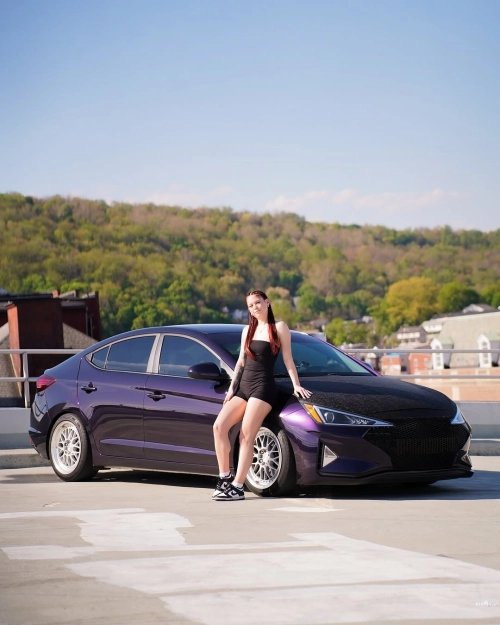Transform Your Ride with Gloss Metallic Ghost Midnight Purple PET Car Vinyl Wrap