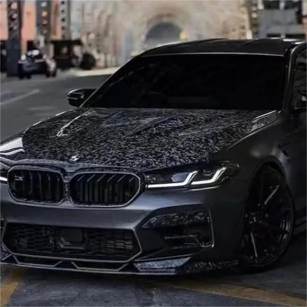 Gloss Black Forged Carbon Car Wrap: The Ultimate Upgrade for Your Vehicle