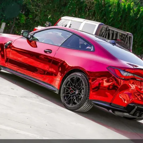 Gloss Mirror Chrome Red Car Wrap: The Ultimate Show-Stopping Upgrade
