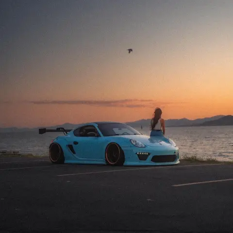 The Stunning Appeal of Meissen Blue Car Wraps