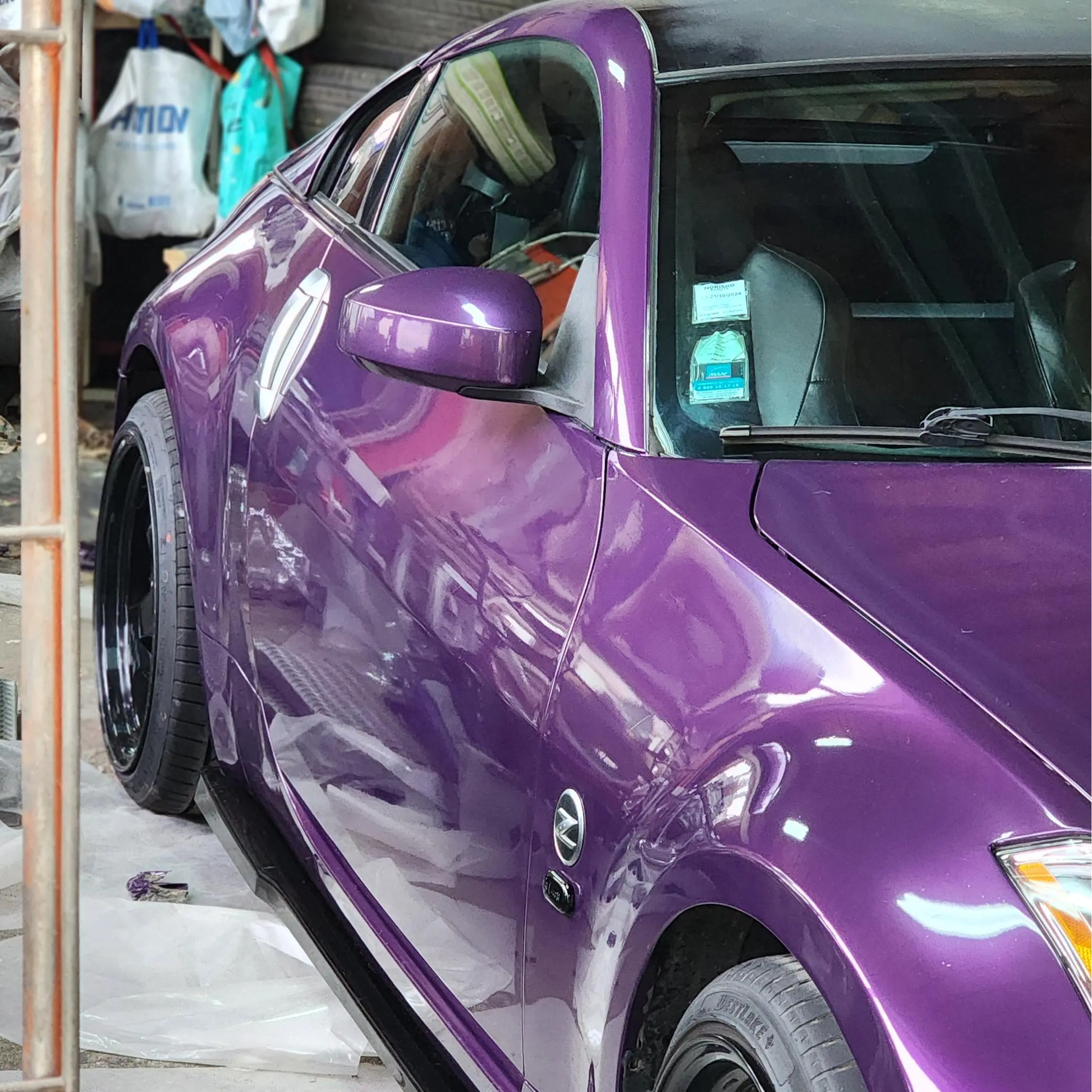 Twilight Purple Car Wrap