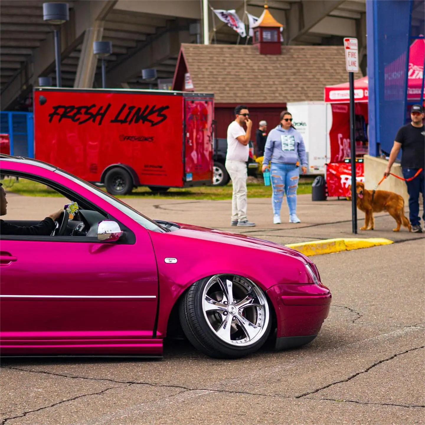 Rubellite Purple Car Wrap