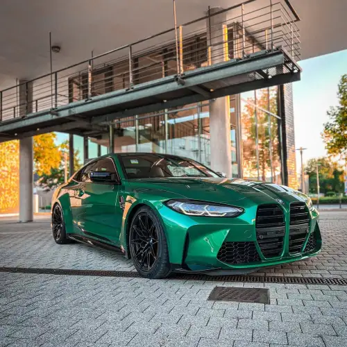 Gloss Metallic Isle Of Man Green Car Wrap: A Bold Choice for Your Vehicle