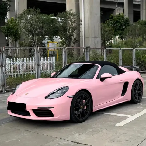 Light Pink Car Wrap: A Soft and Stylish Choice for Your Vehicle