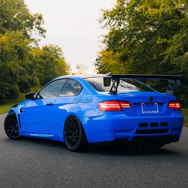 Gloss Voodoo Blue Car Wrap