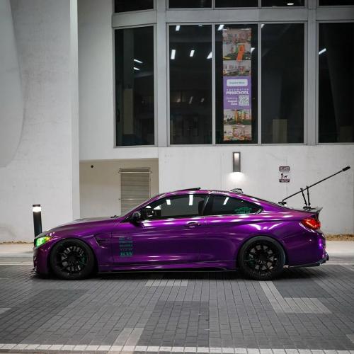 Dark Purple Vinyl Wrap: Creating a Sophisticated and Mysterious Vehicle Appearance