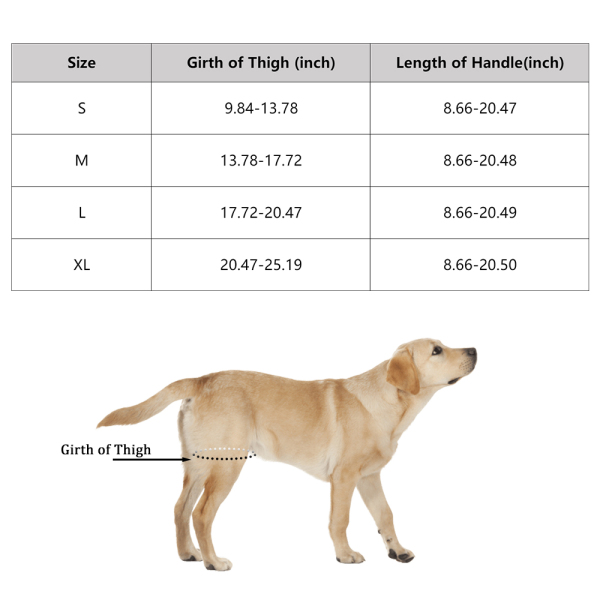 Dog Rear Support Harness