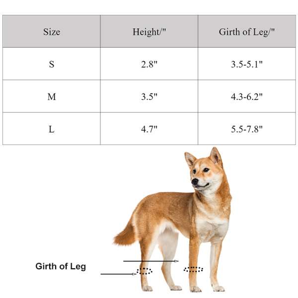 Dog Brace for Hock Carpal 