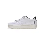 Bapesta Bathing Ape Bape Sta Low White Black 1H70-191-022