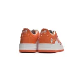 Bapesta Bape Sk8 Sta Low White Orange 1G70-109-0017