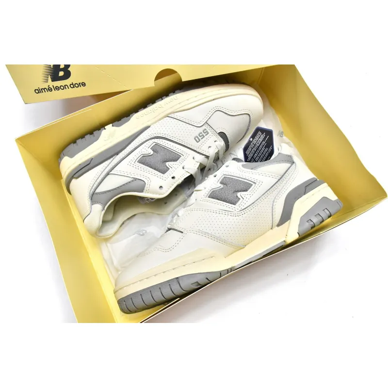 New Balance 550 Aime Leon Dore White Grey BB550ALE