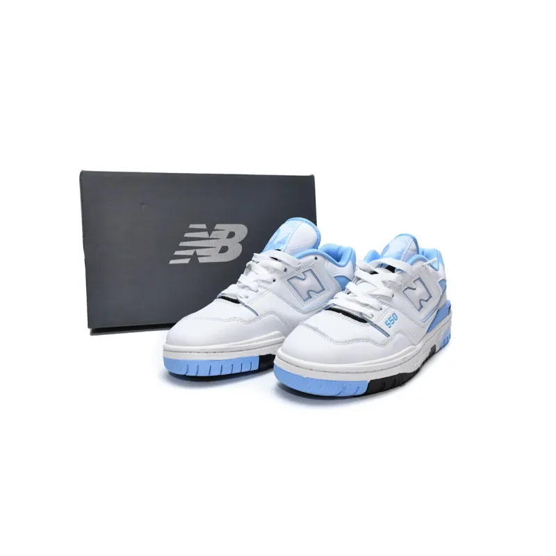 New Balance 550 UNC White Bule