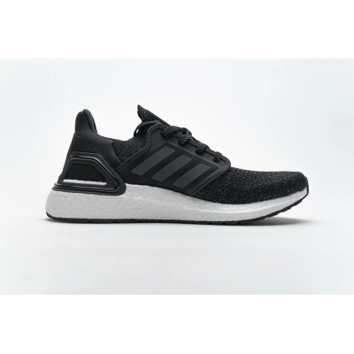 Adidas Ultra Boost 20 Black Grey Reflective EG0708 02