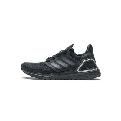 Adidas Ultra Boost 20 Black Silver H67281 01