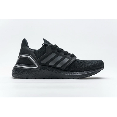 Adidas Ultra Boost 20 Black Silver H67281 02