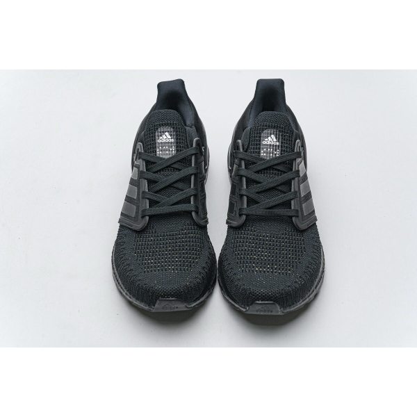 Adidas Ultra Boost 20 Black Silver H67281