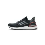 Adidas Ultra Boost 20 Black White Red FX8895