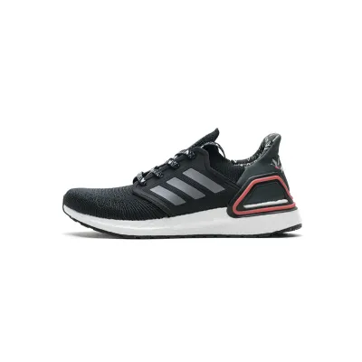 Adidas Ultra Boost 20 Black White Red FX8895 01