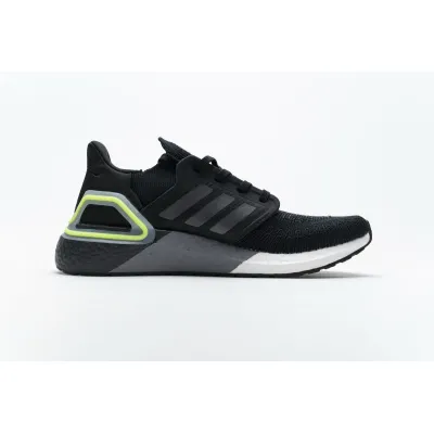 Adidas Ultra Boost 20 Consortium Black Grey Green FY3452 02