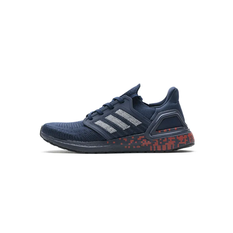 Adidas Ultra Boost 20 CONSORTIUM Dark Blue Red FY3451