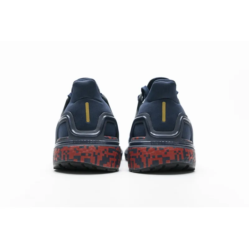 Adidas Ultra Boost 20 CONSORTIUM Dark Blue Red FY3451