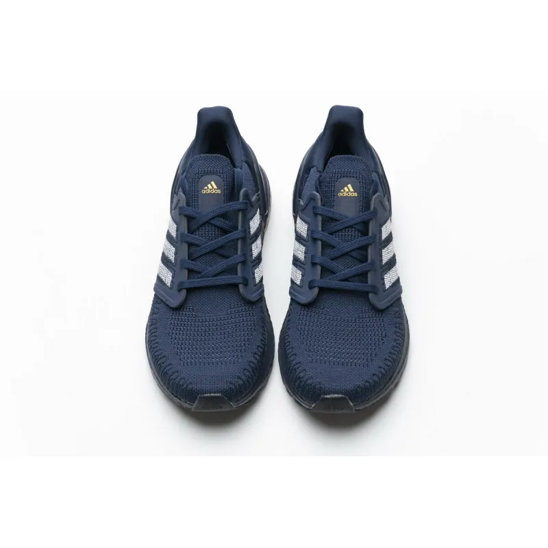 Adidas Ultra Boost 20 CONSORTIUM Dark Blue Red FY3451