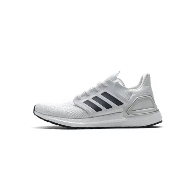 Adidas Ultra Boost 20 Consortium White Silver Grey EG0783 01