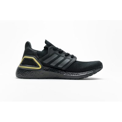 Adidas Ultra Boost 20 Core Black Gold Metallic EG0754 02