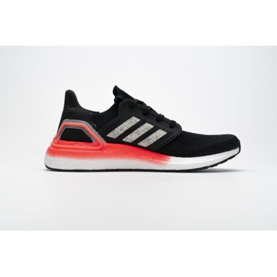 Adidas Ultra Boost 20 Core Black Signal Coral EG0756 02