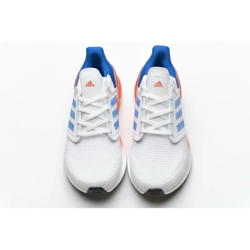 Adidas Ultra Boost 20 White Blue FY3453