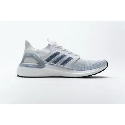 Adidas Ultra Boost 20 White Light Blue FY3454 02