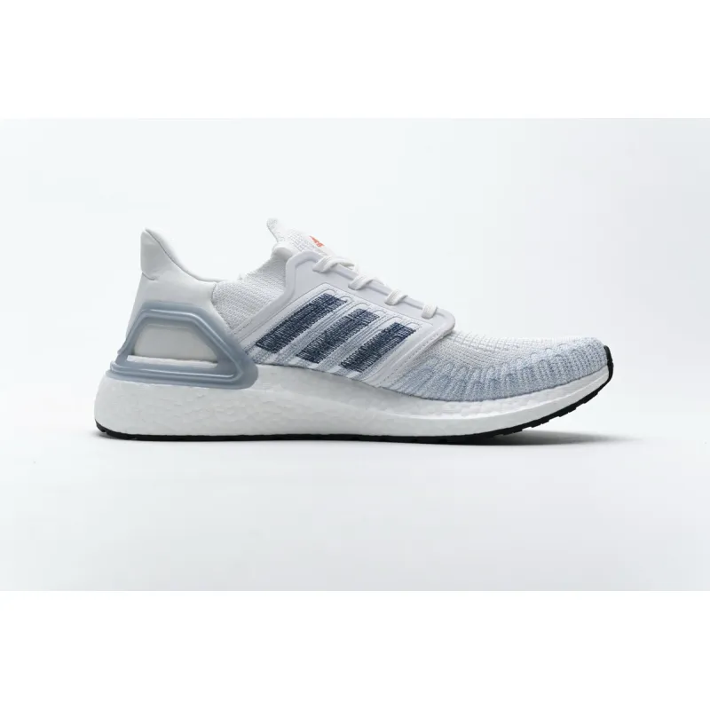Adidas Ultra Boost 20 White Light Blue FY3454