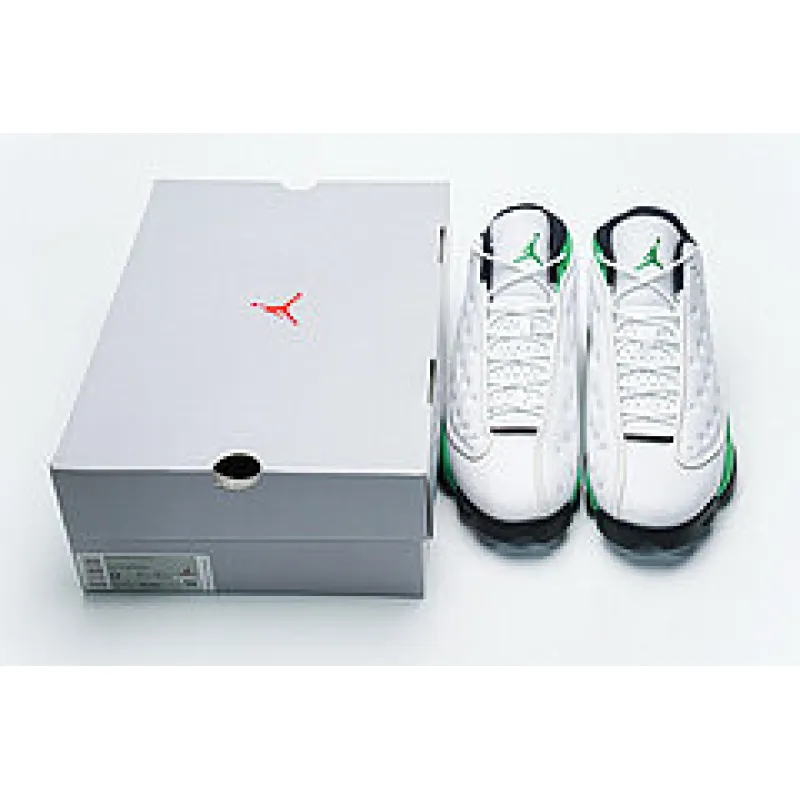 Air Jordan 13 Retro White Lucky Green 414571-113